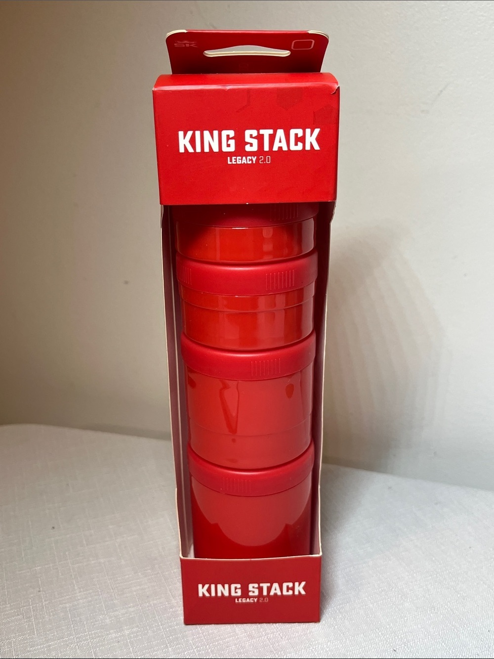 King Stack Legacy 2.0 Red Stackable Storage Set
New
BPA free